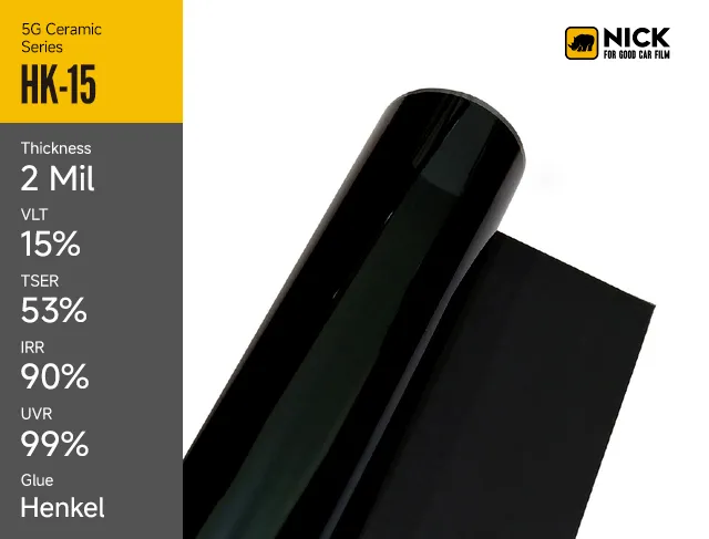Háþróuð keramik bílgluggafilma fyrir frábæra vernd og skýrleika